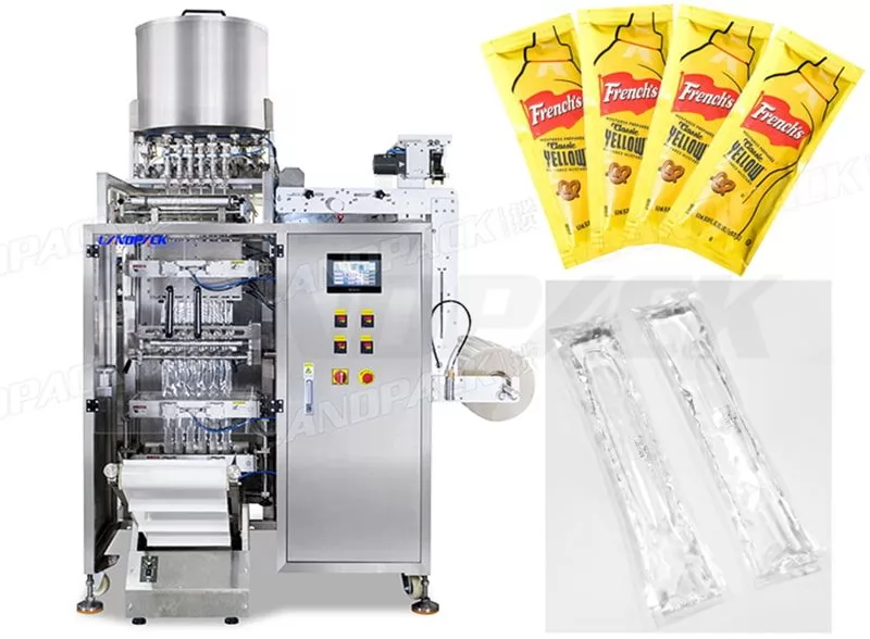 Multi Lane Liquid Sachet Packaging Machine With UV Sterilization