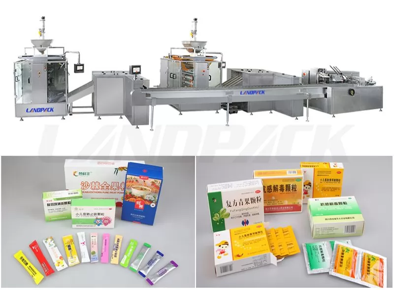 Multi Lane Packaging Machine And Cartoning Packaging System