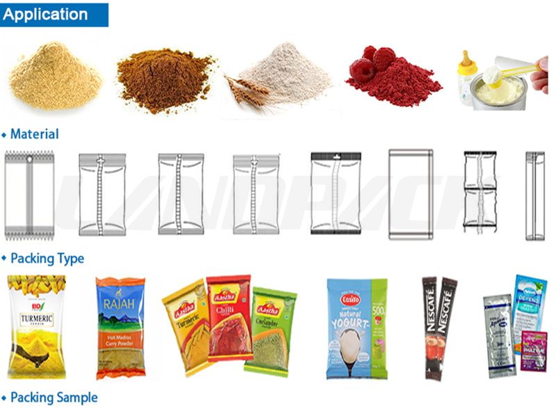 5g500g Powder Sachet/ Stick Packing Machine