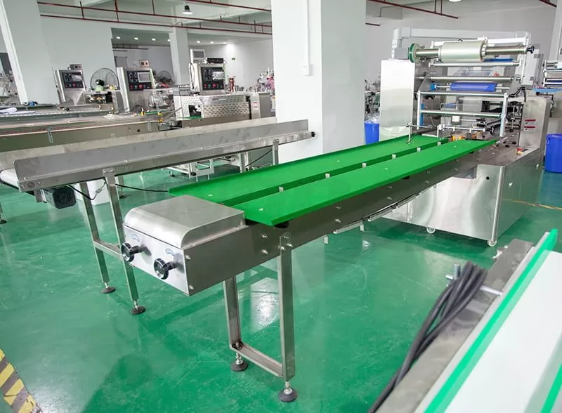 flow pack wrapping machine