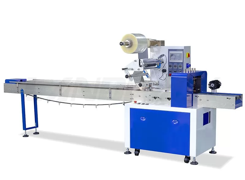 Automatic Flow Packing Machine (Up Paper) With Three Servos
