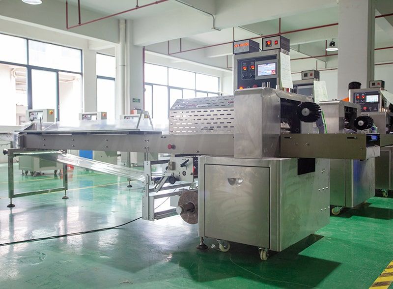 flow pack wrapping machine