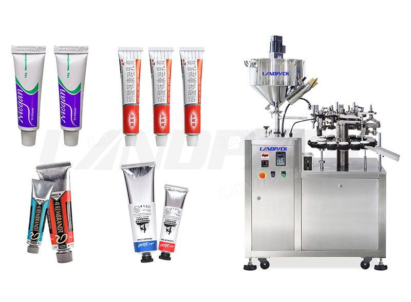 Ointment Folding Machine With Heating And Stirring Storage Hopper