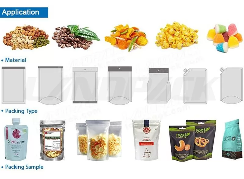 zipper packing machine