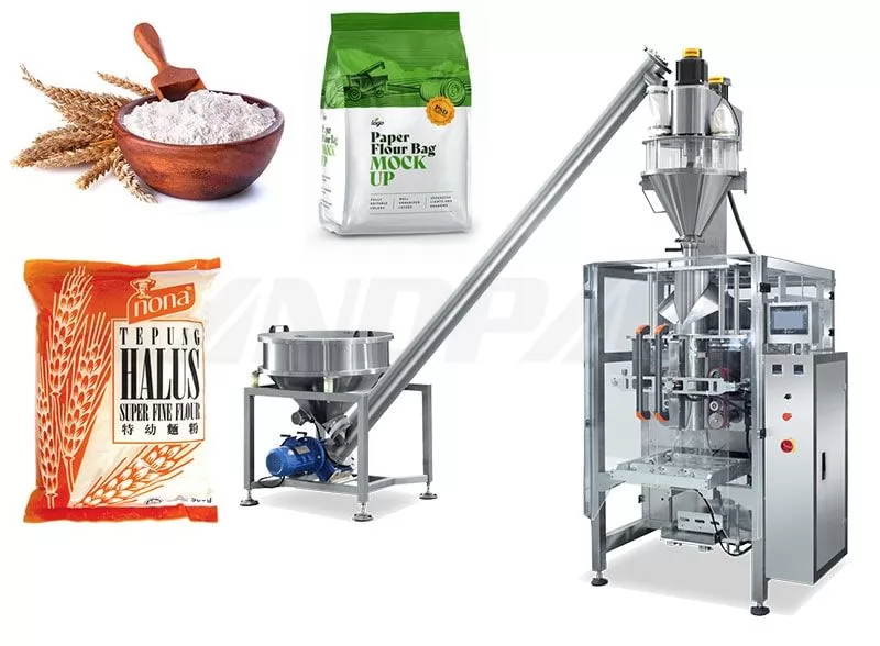 wheat flour packing machine