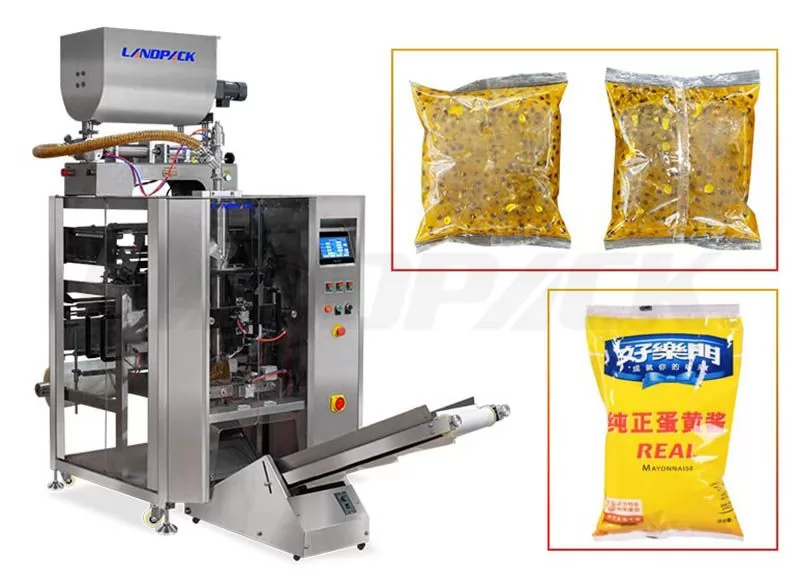 Automatic Liquid Vertical Pouch Form Fill And Seal Machine