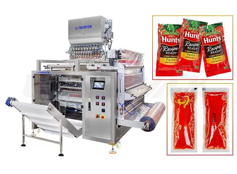 Automatic 10 Track Liquid Sealing Sachet Packaging Machine