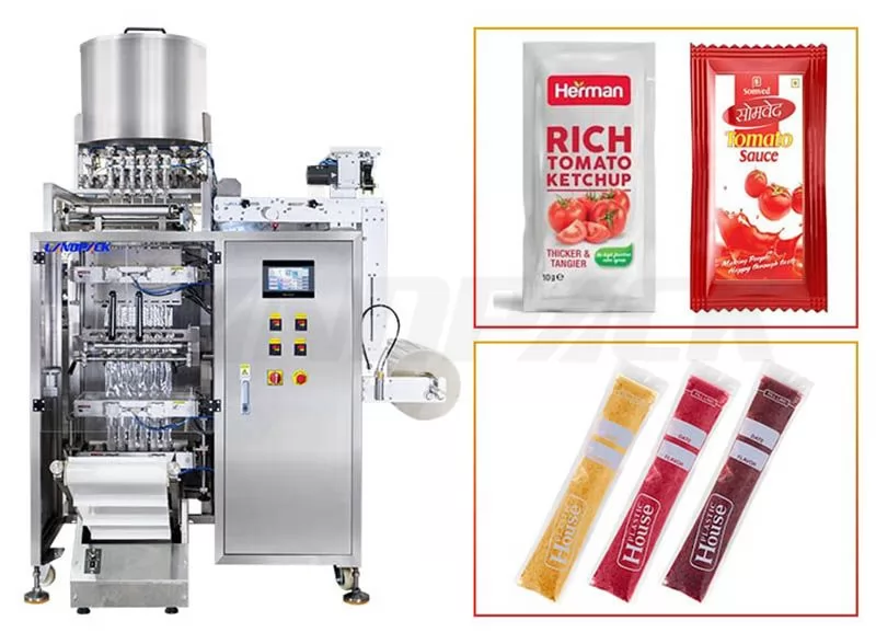 Hight Speed Multi Lane Liquid Sachet Packing Machine With UV Sterilization