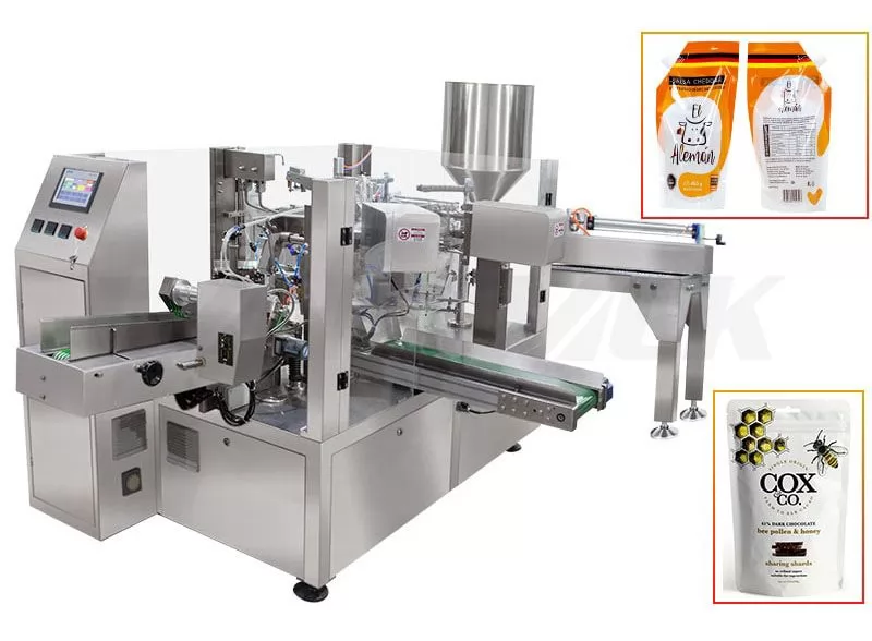 Automatic Liquid Premade Pouch Rotary Packaging Machine