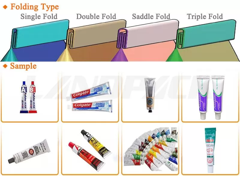 aluminium tube filling and sealing machine