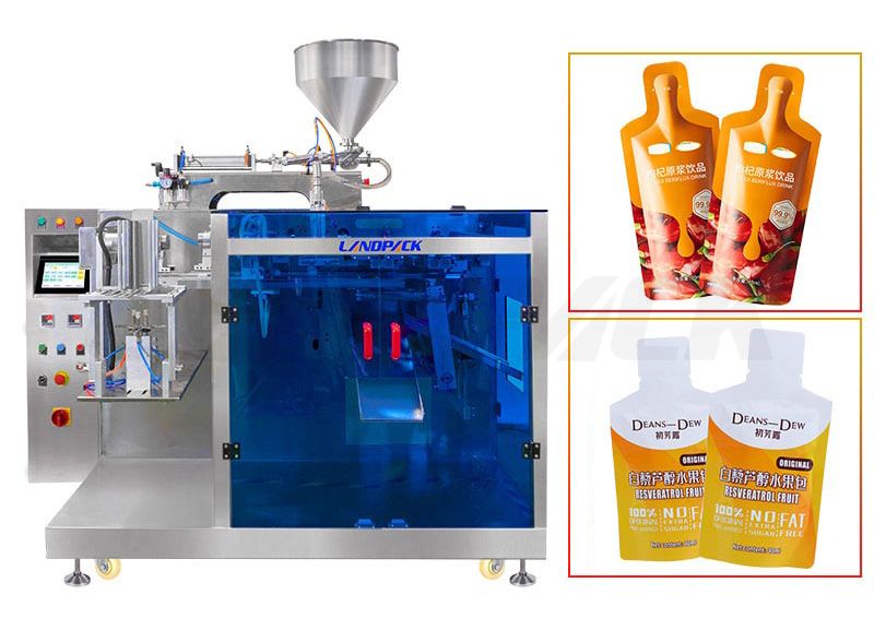 Automatic Liquid Horizontal Premade/ Spout Pouch Packing Machine