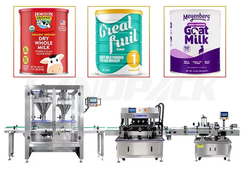 milk powder filling machine