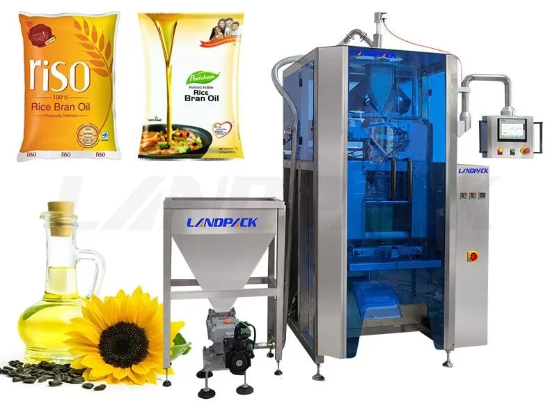 Automatic Edible Oil Vertical Pouch Packaging Machine