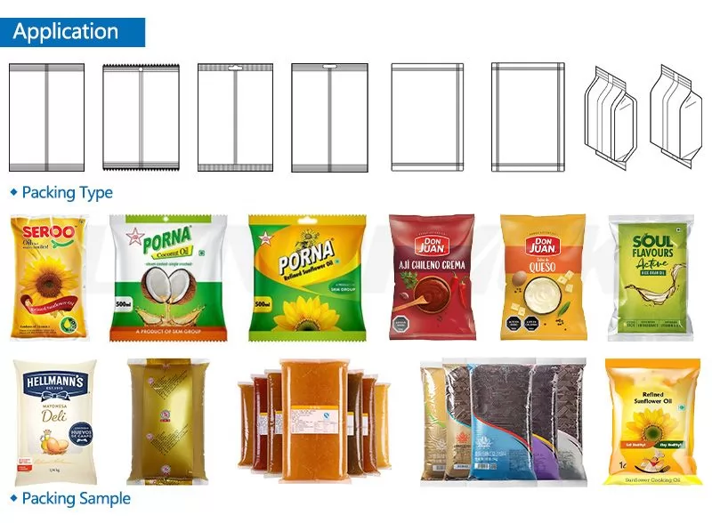 vertical form fill seal packaging machine