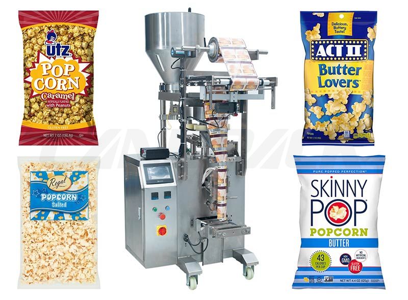 popcorn packing machine popcorn packaging machine popcorn pouch
