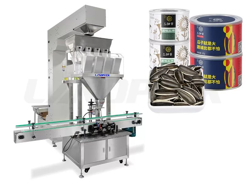 Automatic Seeds Bottles/ Can Weighing And Filling Machine