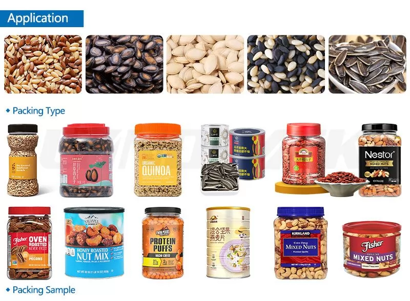 sunflower seeds packing machine price list