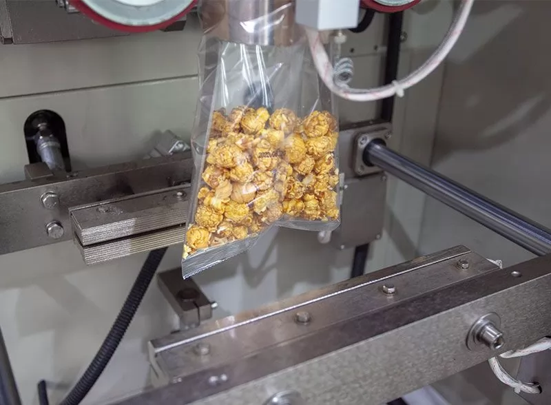 microwave popcorn packaging machine