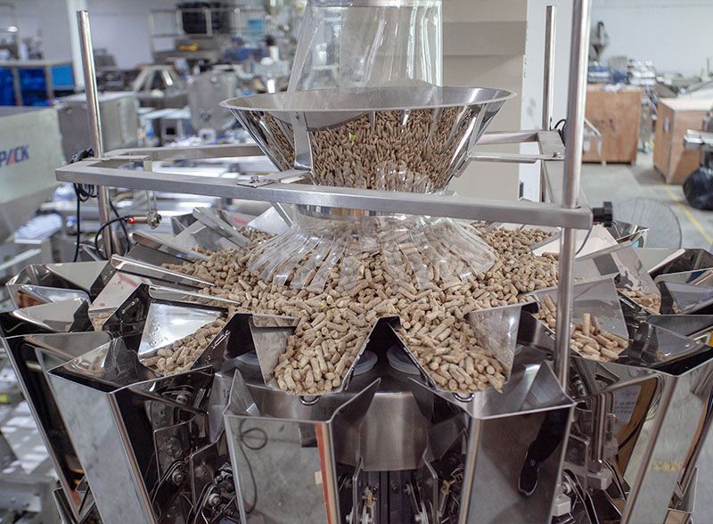 vertical packing machine for popcorn