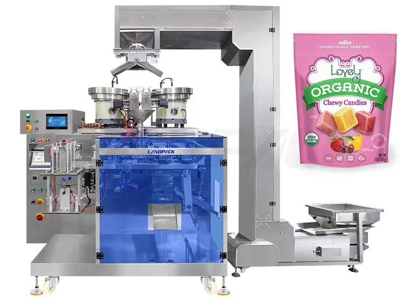 Candy Horizontal Form Fill Seal Machine With Counting And Packing