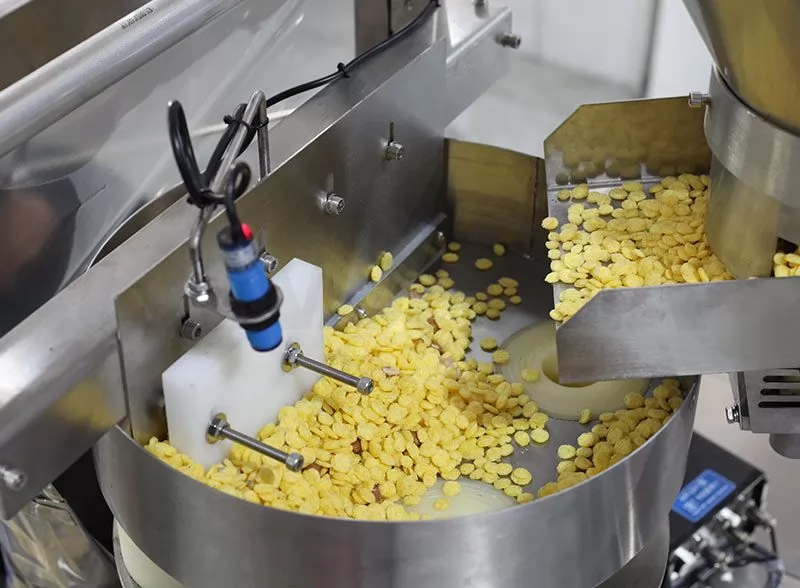 potato chips packing machine