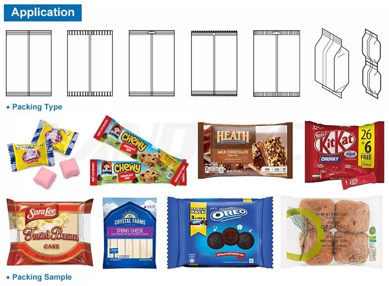 candy bar packaging machine