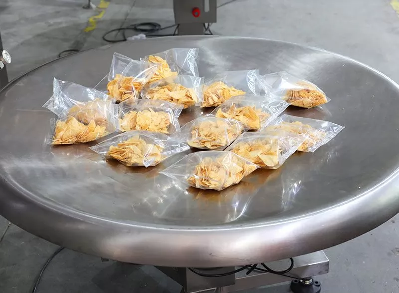 plantain chips packaging machine