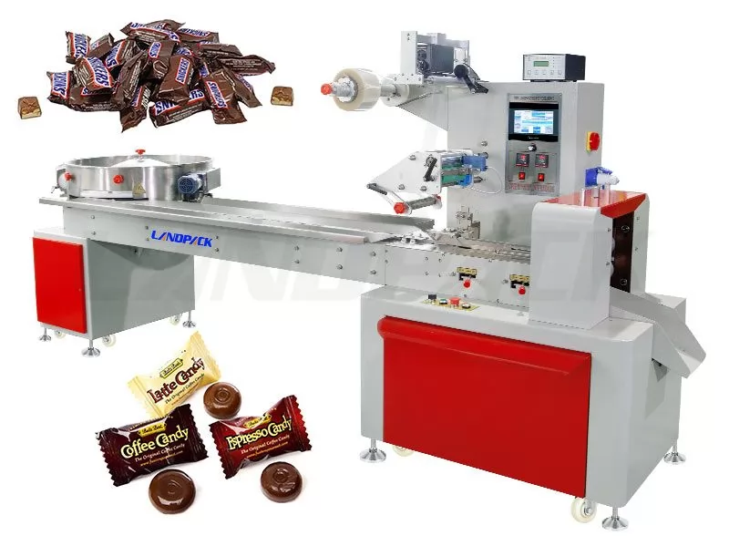 Hight Speed Hard Candy Horizontal Wrapping Machine