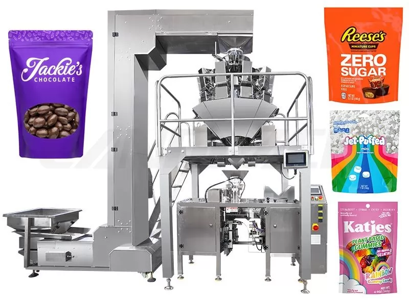 Low Cost Premade Pouch Mini Doypack Machine For Candy