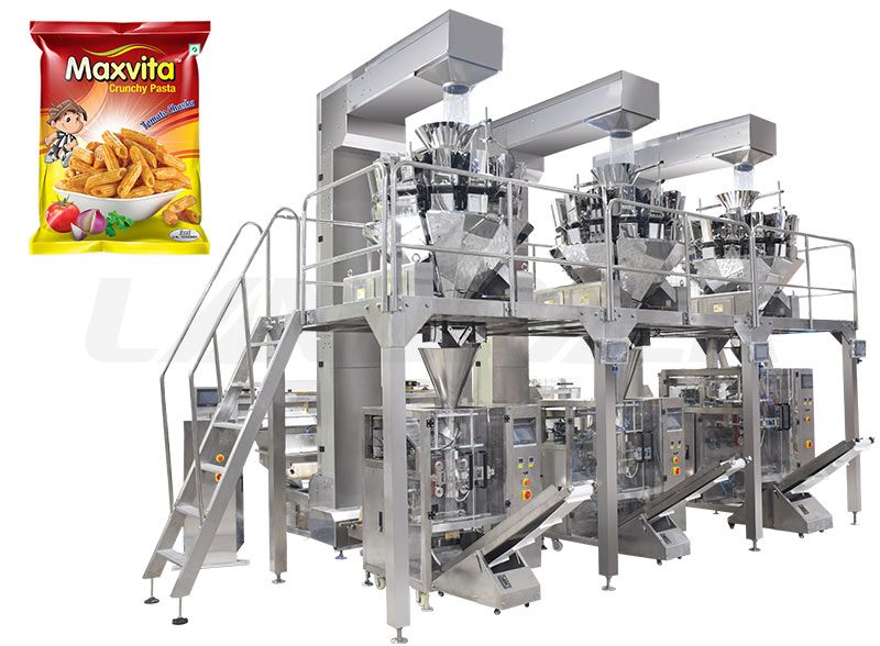 Automatic Potato Chips/ Popcorn/ Crisps Vertical Packing Line