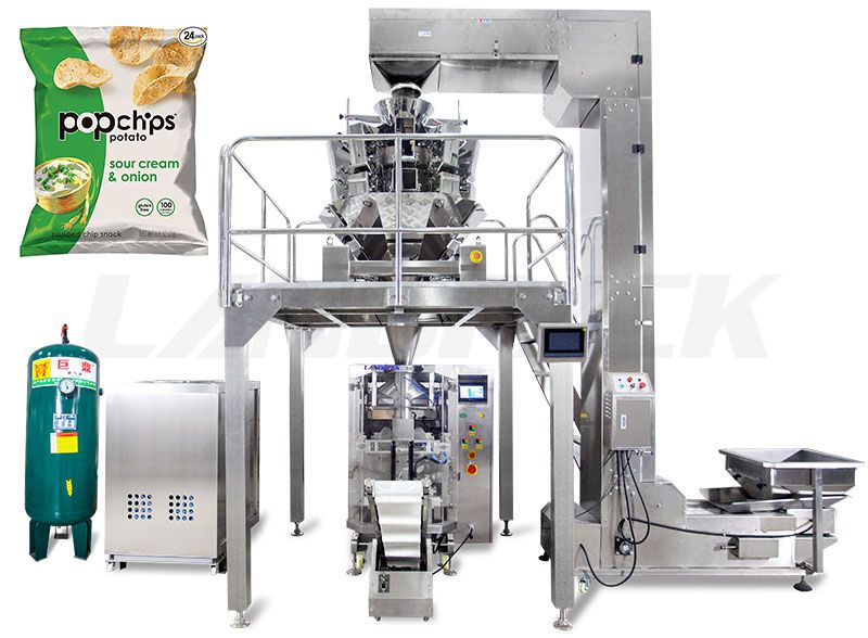 Multihead Weigher Potato Chips Nitrogen-Filled Packing Machine