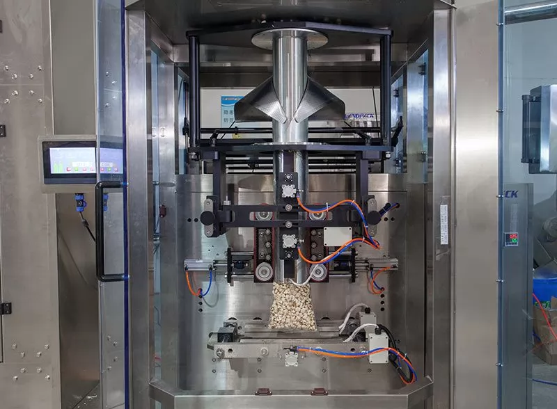 vertical packing machine for popcorn