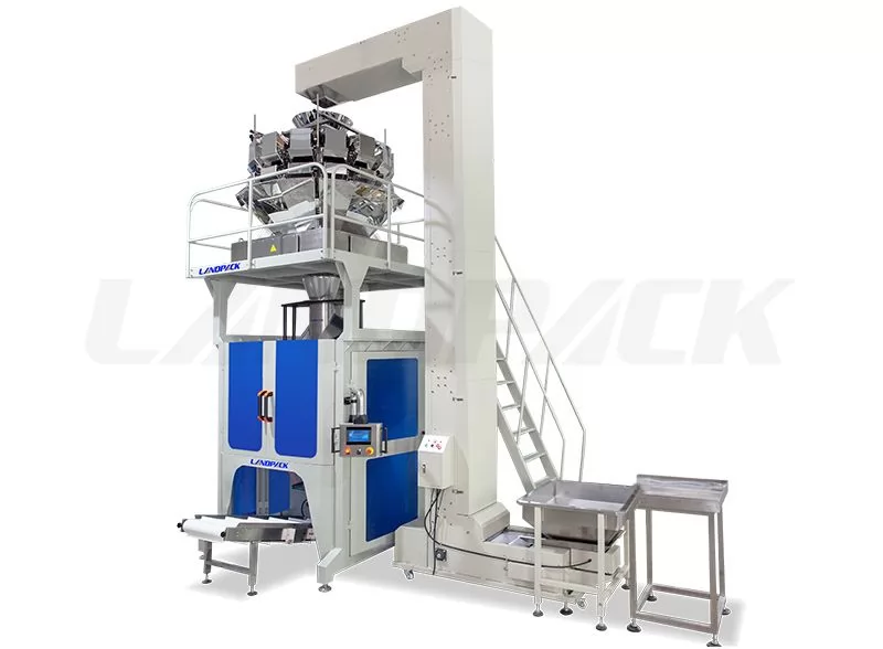 1kg~5kg Grains Packing Machine With Multihead Weigher LD-900