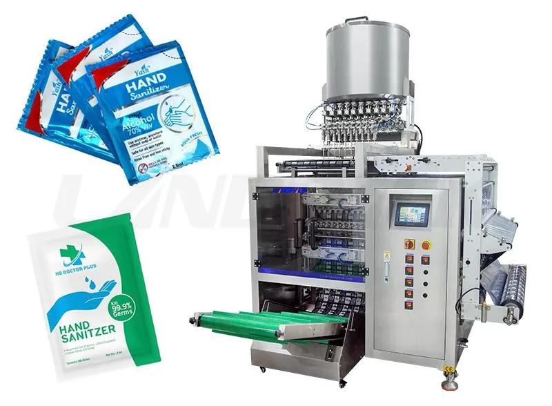 hand sanitizer packing machine