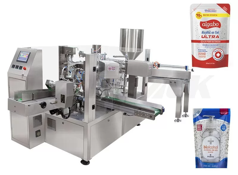 hand sanitizer filling machine