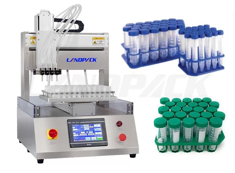 Self Test Tube Filling Medical Test Tube Serum Filling Machine