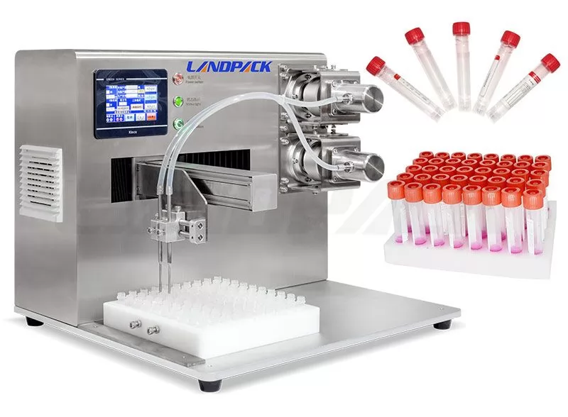 reagent tube filling machine