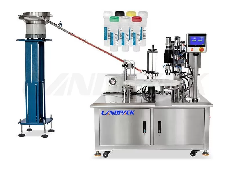 Nucleic Acid Extraction Reagents Tube Filling And Capping Machine