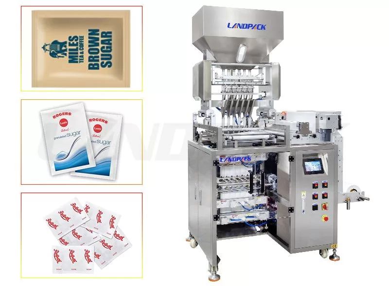 Automatic 6 Lane Granule Sachet Packing Sealing Machine