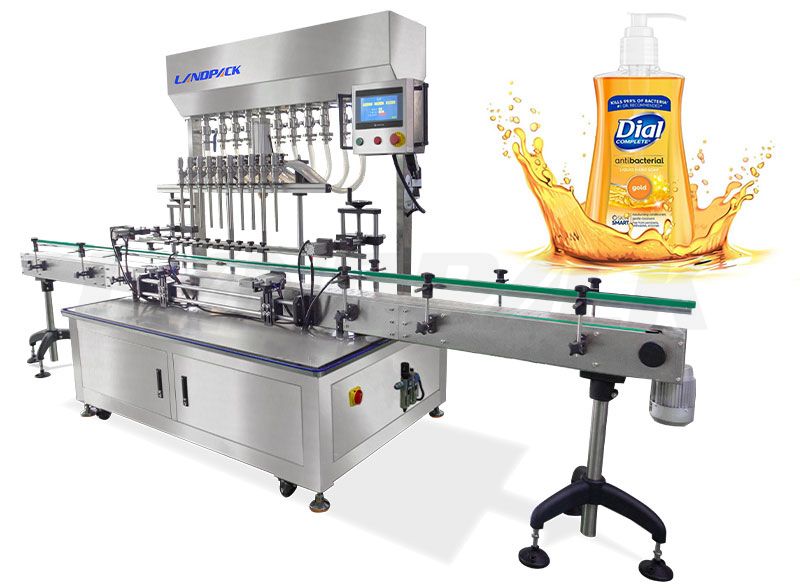 Automatic Gravity Liquid Filling Machine For Hand Sanitizer