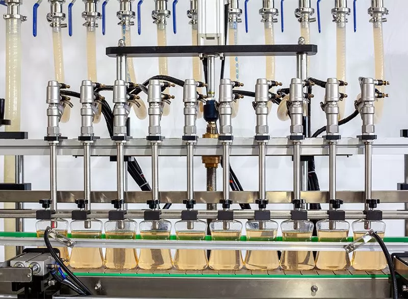 hand sanitizer bottling machine