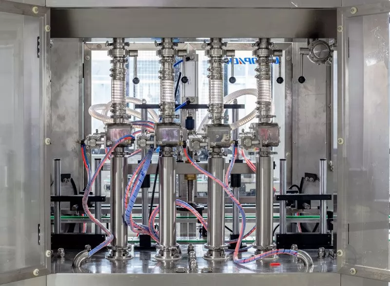 hand sanitizer bottling machine