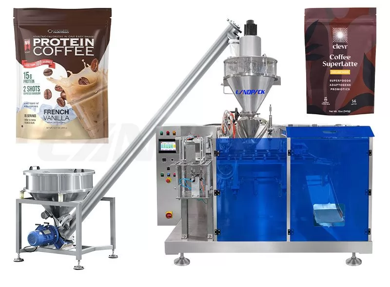 Automatic Coffee Powder Premade Bag Horizontal Packing Machine