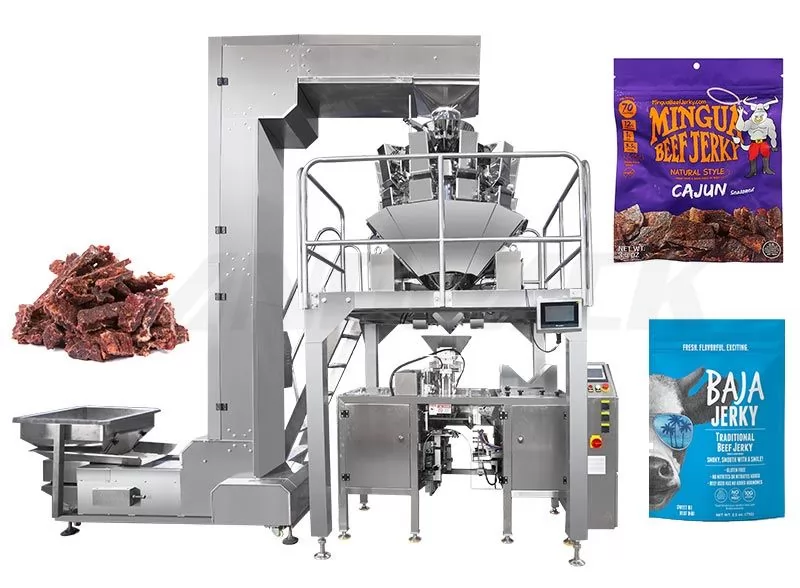 beef jerky packaging machine 