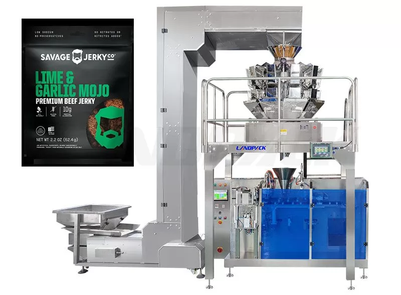 Automatic Beef Jerky Horizontal Pouch Packing Machine