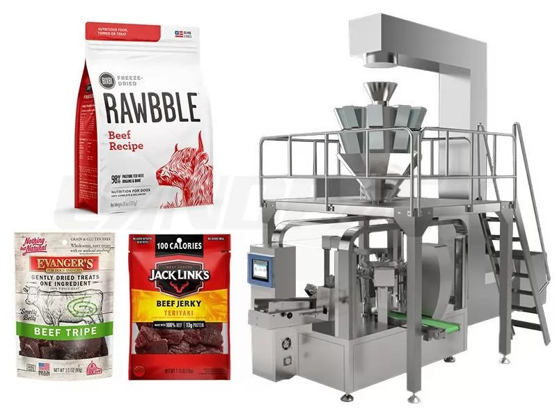 beef jerky packaging machine 