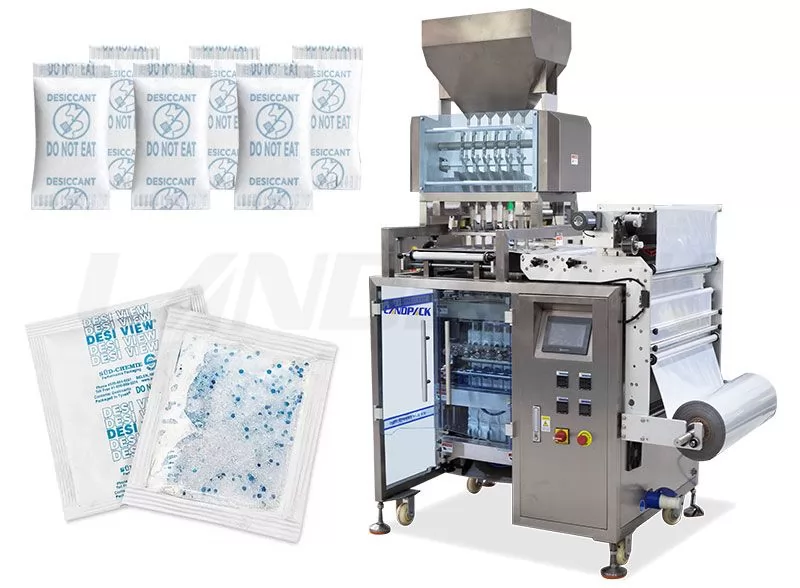 6 Lane Silica Gel 3/4 Sealing Sachet Packing Machine