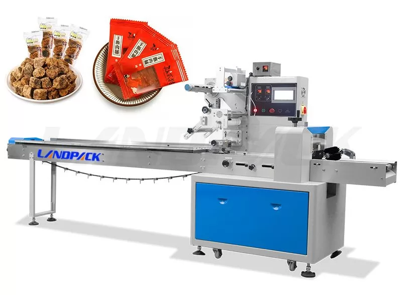 Automatic Horizontal Flow Wrap Machine For Beef Jerky/ Biltiong