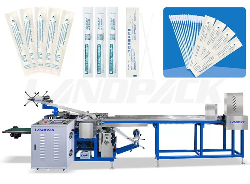 Automatic Swab Packaging Machine For Packing Nasal Swab Anal Swab Etc