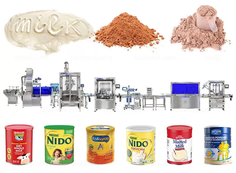 milk powder filling machine